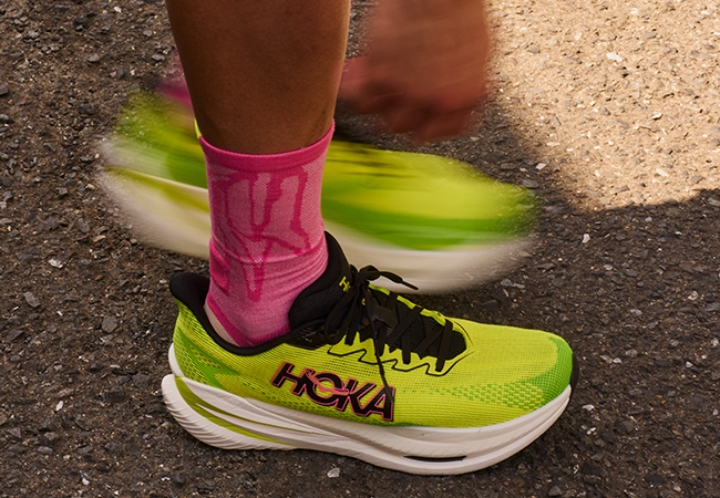HOKA Mach X 3 en Be Urban Running